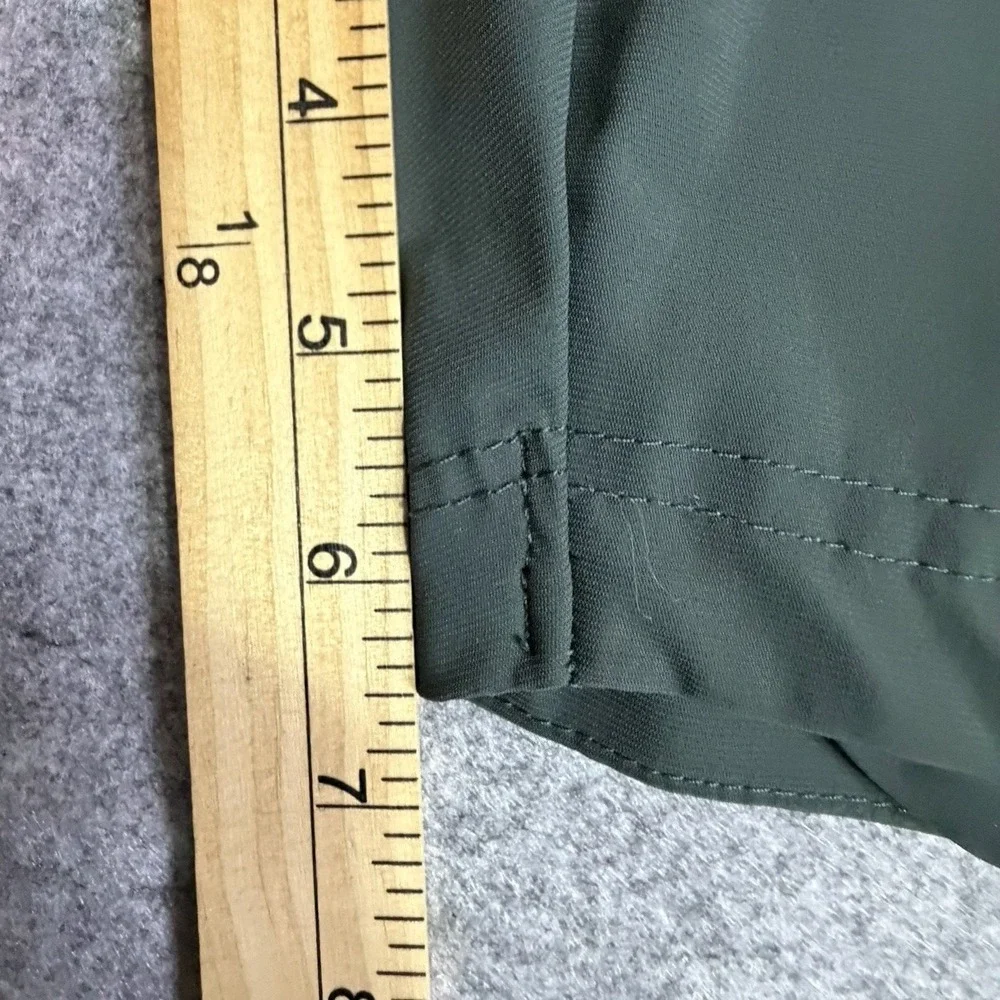 LEG3ND Athletic Shorts Men Large Green Cargo Zip‎ Pockets Activewear